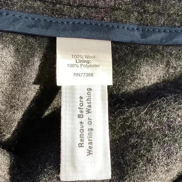 J. Crew NWOT 6 Dark Charcoal Gray 100% Wool Women's Button Front Blazer Size - Picture 9 of 11